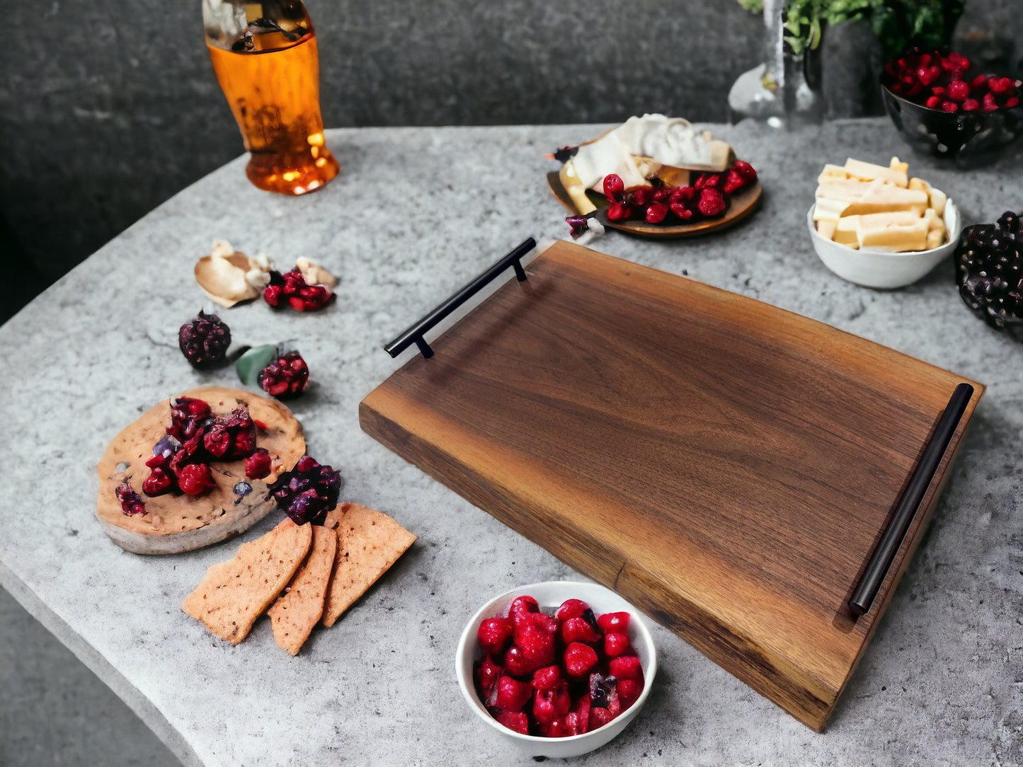 Black Walnut Charcuterie Board/Serving Tray